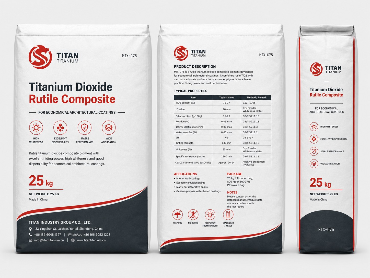 MIX-C75 Titanium Dioxide product