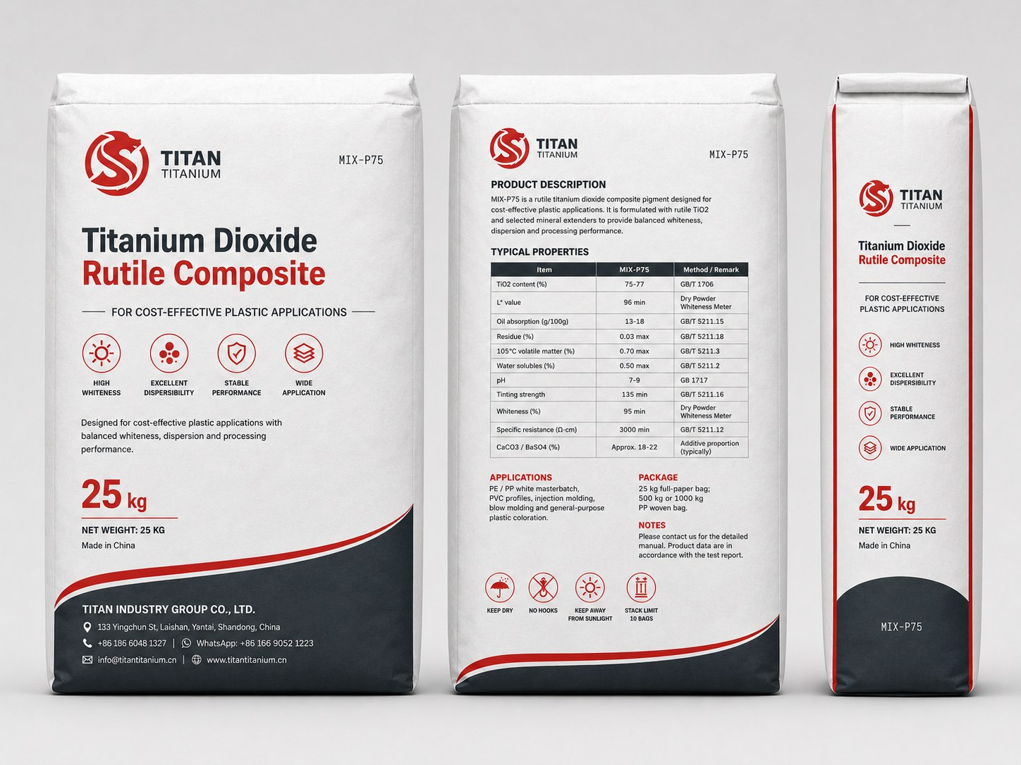MIX-P75 Titanium Dioxide product